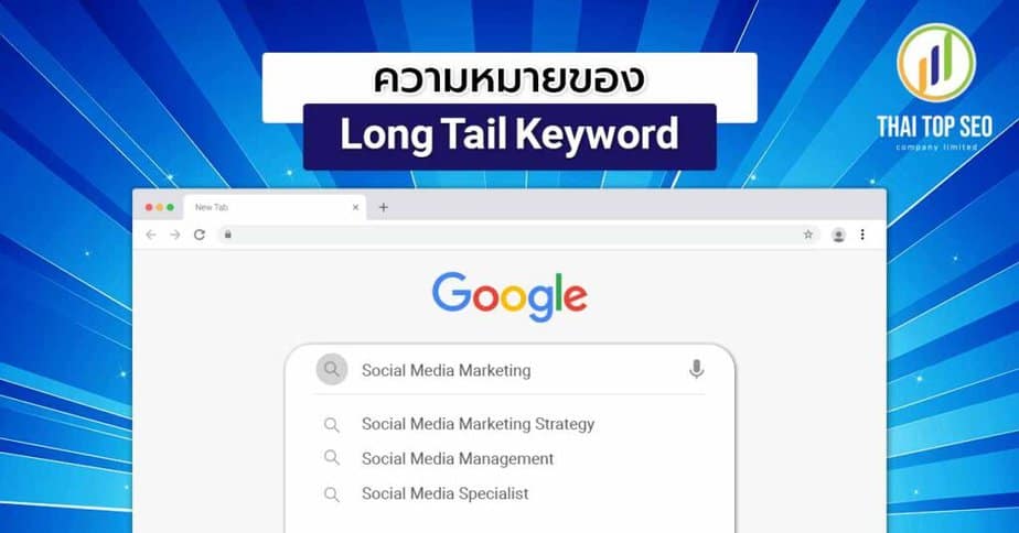 ความหมายของ Long Tail Keyword