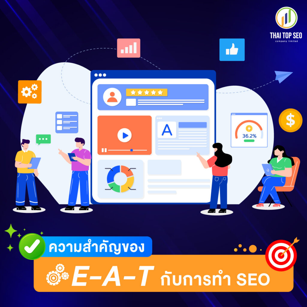 ความสำคัญของ E A T กับการทำ SEO