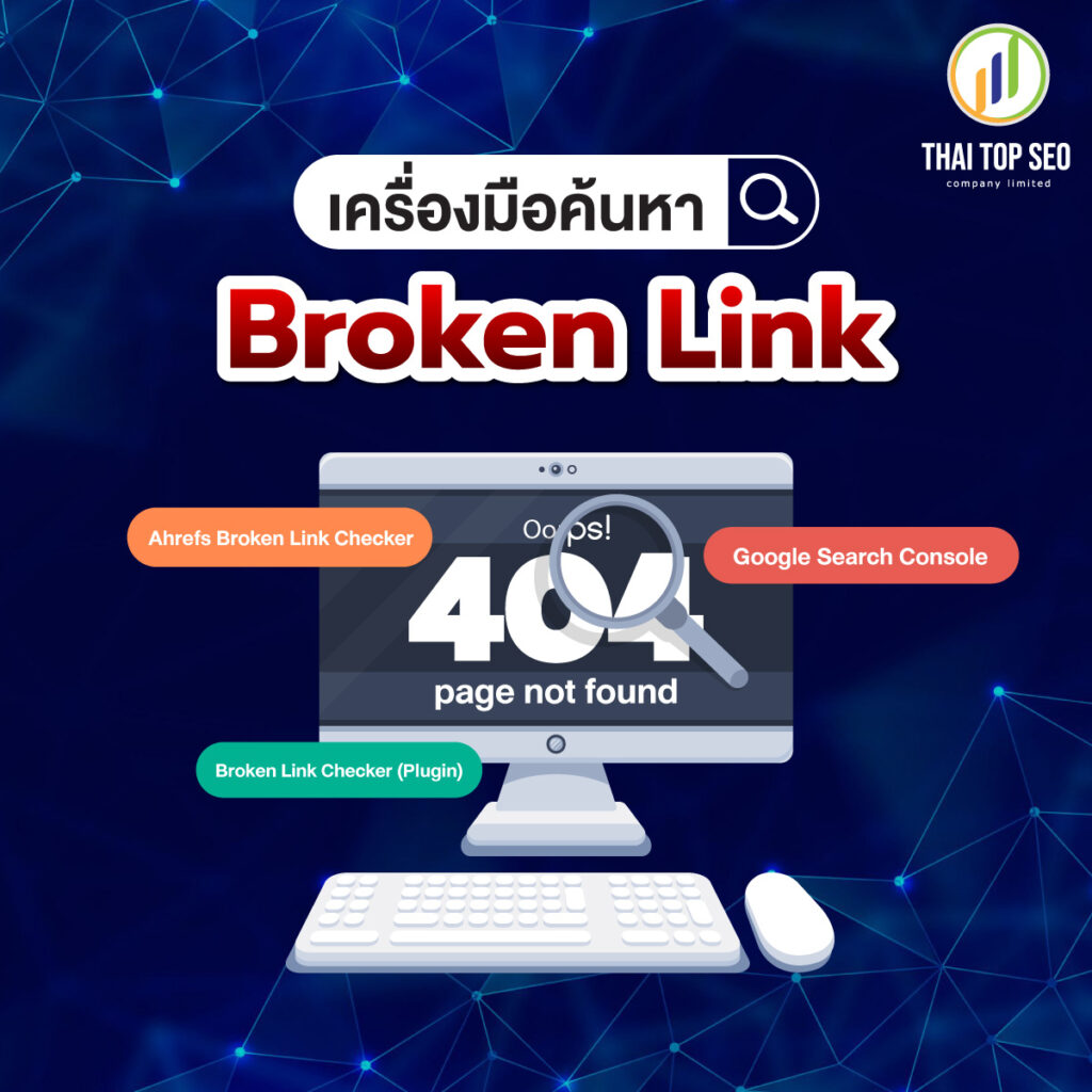 เครื่องมือค้นหา Broken Link